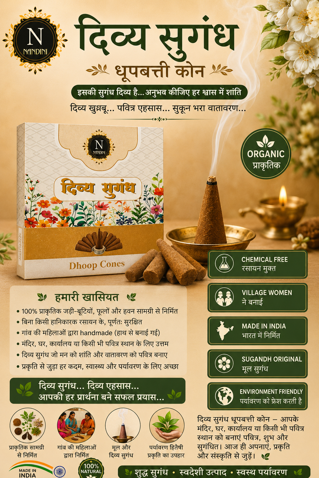 Dhoop Cone 